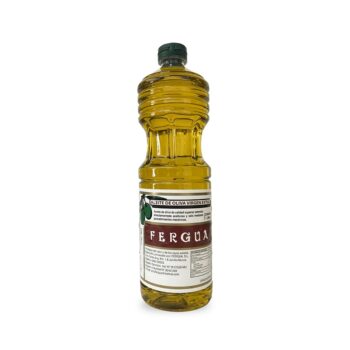 Botella 1 litro aceite AOVE Fergua